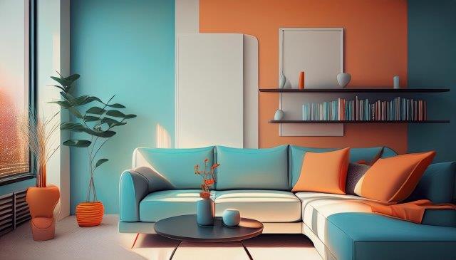 ポップなモデルルーム