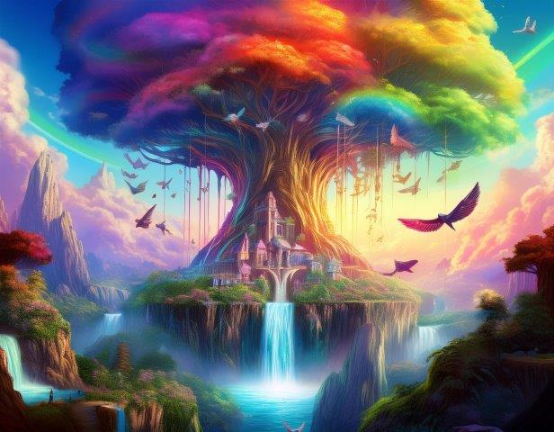 美しい巨樹の楽園