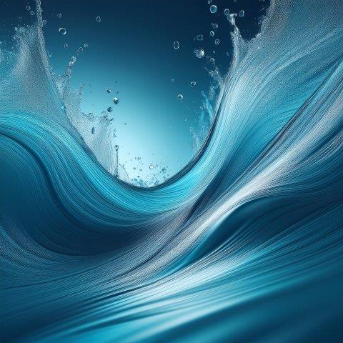 流れる美しい水のイメージ