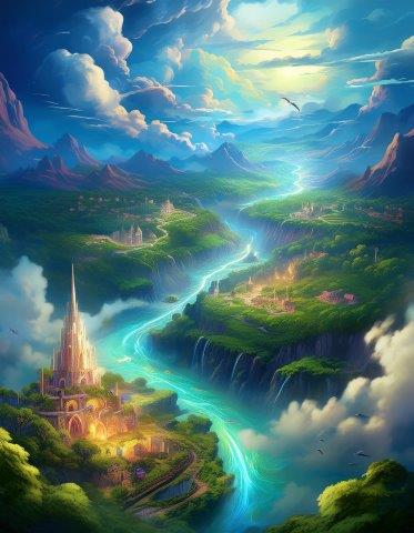 日出国の冒険マップ